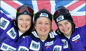Pom Oliver, Ann Daniels, and Caroline Hamilton