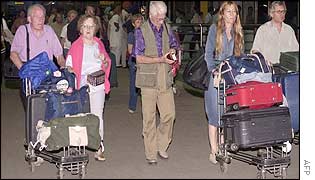 Britons prepare to fly out of India 