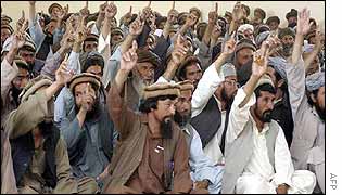 Electing local candidates in the first phase of the loya jirga