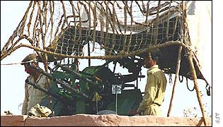 Pakistan anti-aircraft post