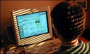 Boy at computer