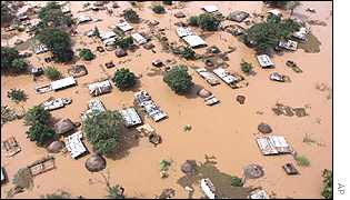 Flooding in Mozambique