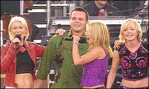 S Club 7 said goodbye to Paul Cattermole