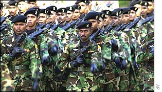 Sri Lankan commandos