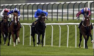 Bandari won his trial at Lingfield by 13 lengths
