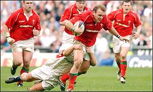 Newport and Wales centre Andy Marinos