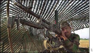 Indian soldier on the border