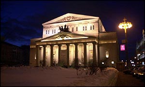 The Bolshoi Theatre, Moscow