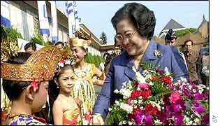 Indonesian President Megawati Sukarnoputri