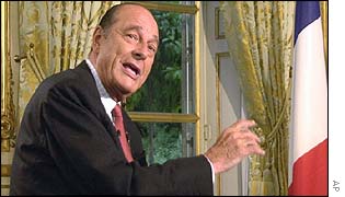 Jacques Chirac in interview