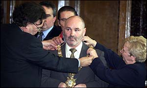 Alex Maskey has pledged to lay a laurel wreath