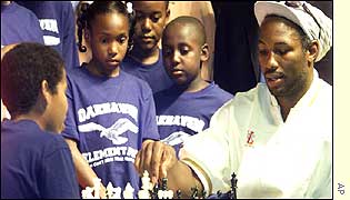 Lennox Lewis has gone on the charm offensive