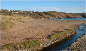Freshwater East in Pembrokeshire