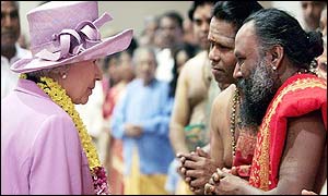 Queen meets Hindu leaders