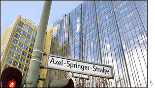 The Axel Springer building in Berlin