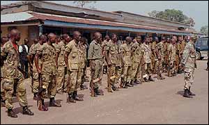 Liberian soldiers