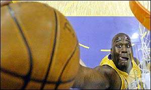 LA Lakers Shaquille O'Neal 
