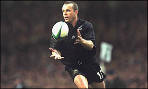 New Zealand full-back Christian Cullen
