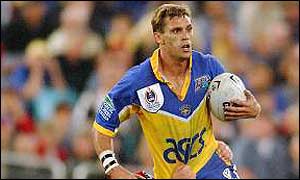 Jason Moodie in action for Parramatta