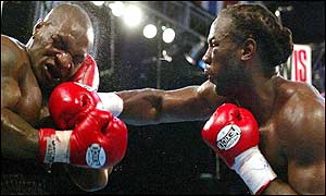 Lennox Lewis is proud of his victory 