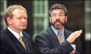Gerry Adams and Martin McGuinness