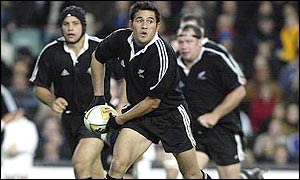 Slade McFarland of the New Zealand Maori