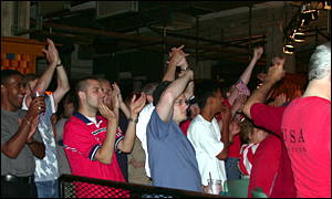 Soccer fans