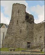 Carmarthen castle-south west tower