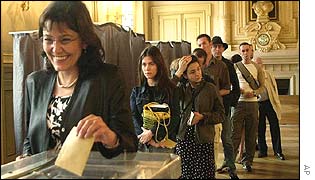 French voter