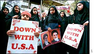 Anti-US demonstration in Tehran