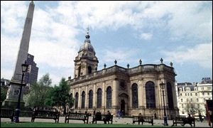 St Phillips Cathedral in Birmingham
