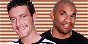 Jonny Regan and Lee Davey