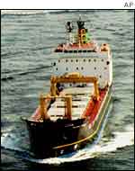 A BNFL ship