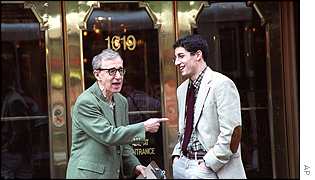 American film-maker Woody Allen 