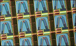 Cantilever array, IBM