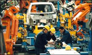Ford assembly line