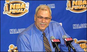 Lakers coach Phil Jackson
