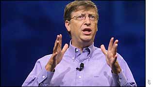 Bill Gates at LA computer developers conference October 2001