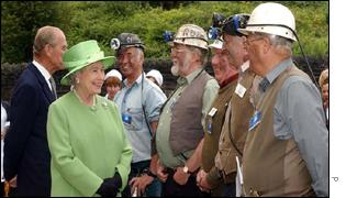 Queen at Rhondda Heritage Park