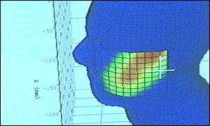 Lab tests looked at radiation emissions