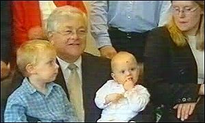 Mike German and grandchildren