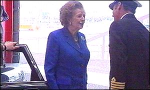 Baroness Thatcher in Southampton