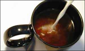 Cup of coffee, BBC
