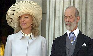 The Kents at Buckingham Palace