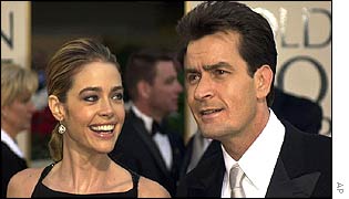 Denise Richards and Charlie Sheen