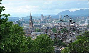 Glasgow, from the south