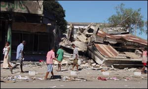 Mahajanga has witnessed recent violence 