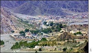 Area of the Pakistani border with Afghanistan