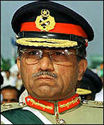Pakistani President Musharraf