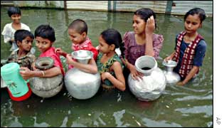 Bangladeshi flood victims